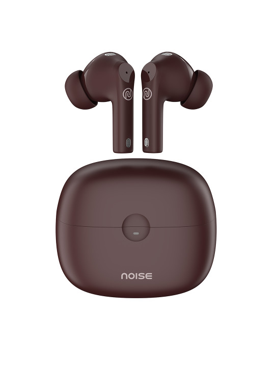 nois noiese buds nero truly wireless earbuds with rubberised finish, quad mic enc & 45h playtime nois noiese buds nero truly wireless earbuds with rubberised finish, quad mic enc & 45h playtime
