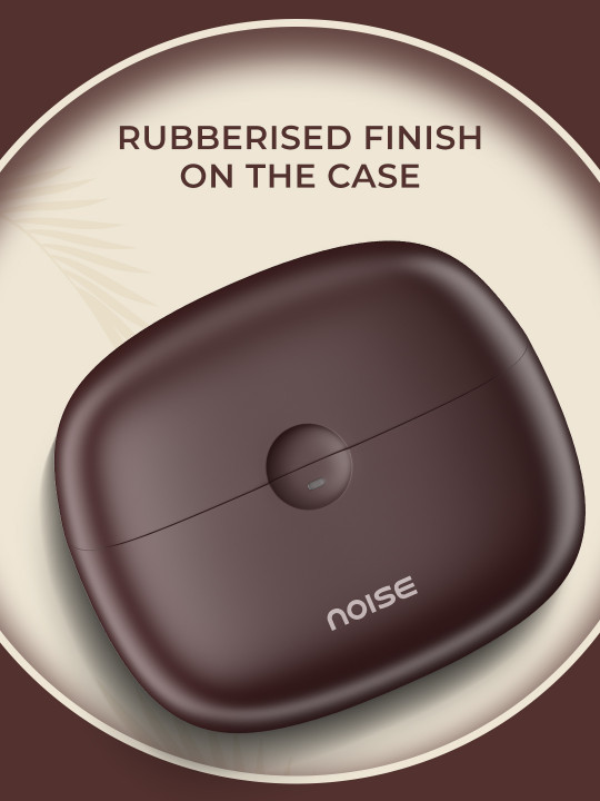 nois noiese buds nero truly wireless earbuds with rubberised finish, quad mic enc & 45h playtime nois noiese buds nero truly wireless earbuds with rubberised finish, quad mic enc & 45h playtime